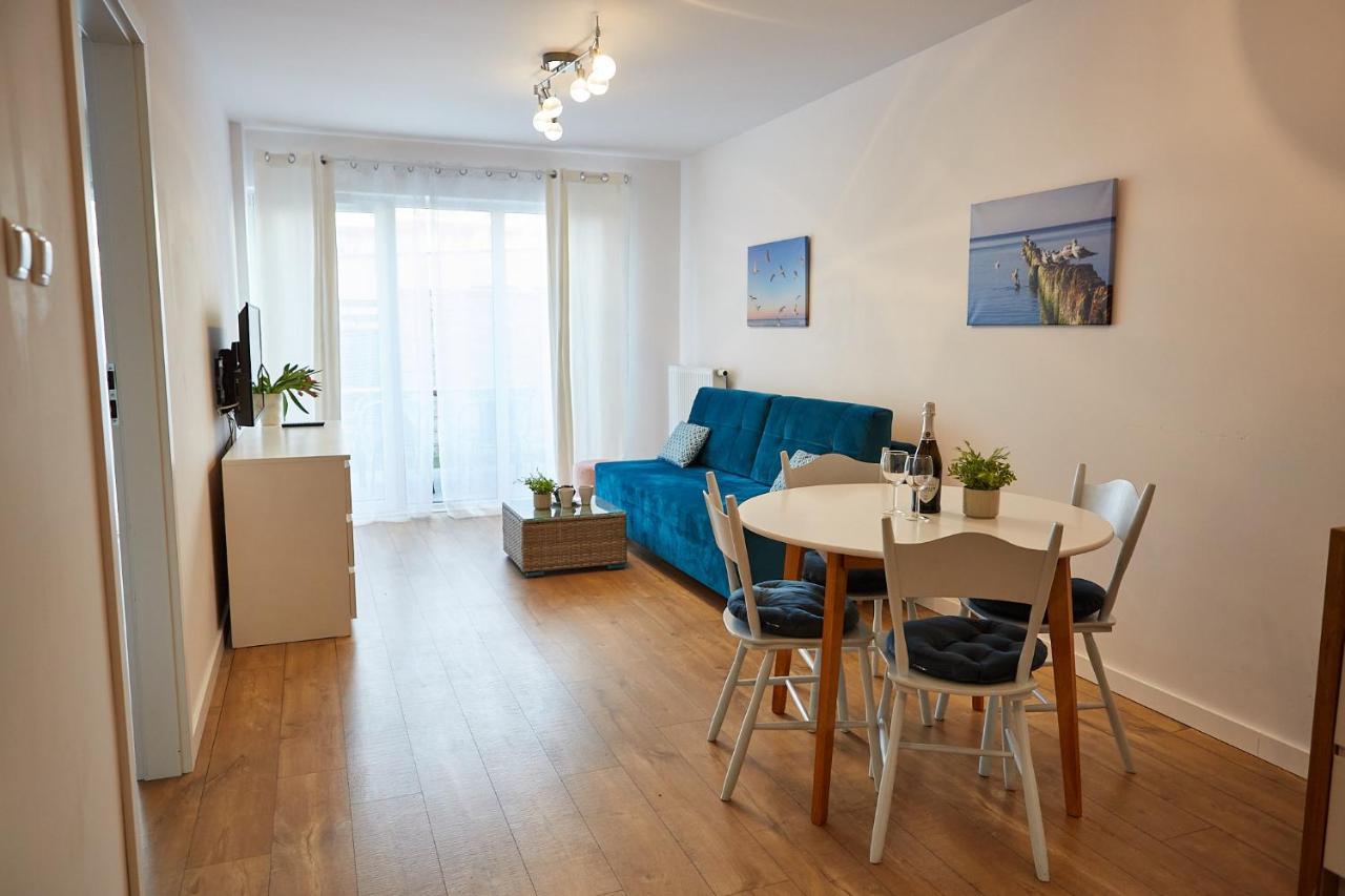 Apartamentyprzymorzu Baltycki Z Miejscem Postojowym I Ogrodkiem Kolobrzeg Dış mekan fotoğraf