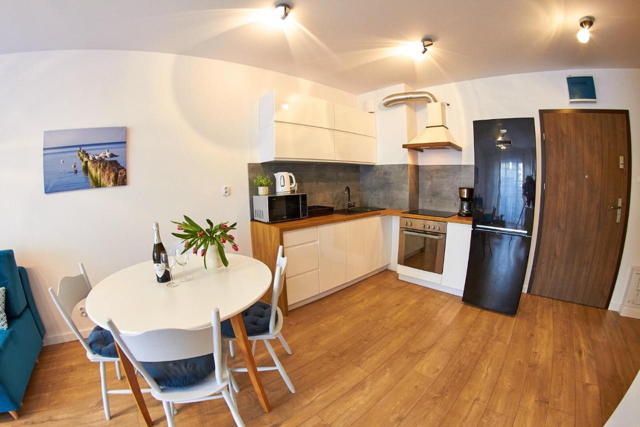 Apartamentyprzymorzu Baltycki Z Miejscem Postojowym I Ogrodkiem Kolobrzeg Dış mekan fotoğraf