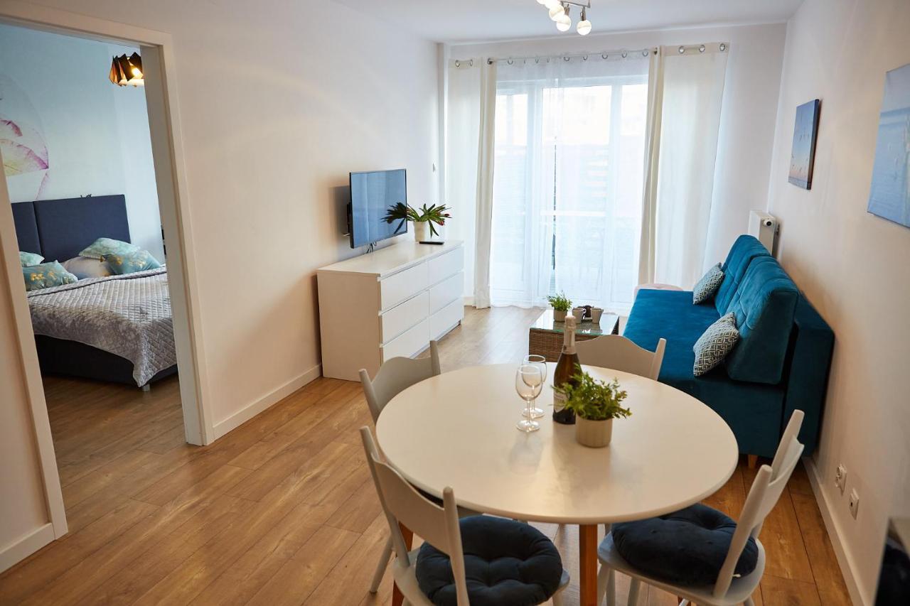 Apartamentyprzymorzu Baltycki Z Miejscem Postojowym I Ogrodkiem Kolobrzeg Dış mekan fotoğraf