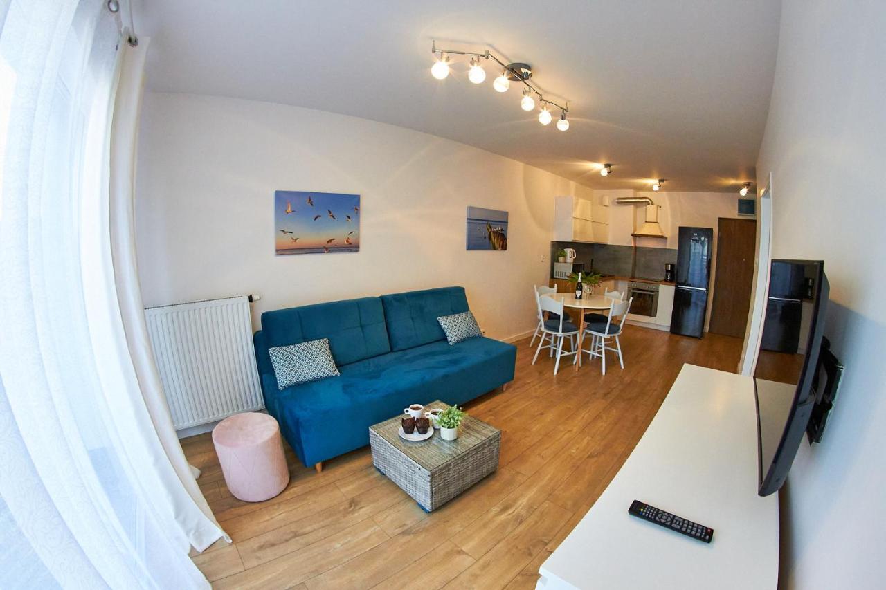Apartamentyprzymorzu Baltycki Z Miejscem Postojowym I Ogrodkiem Kolobrzeg Dış mekan fotoğraf
