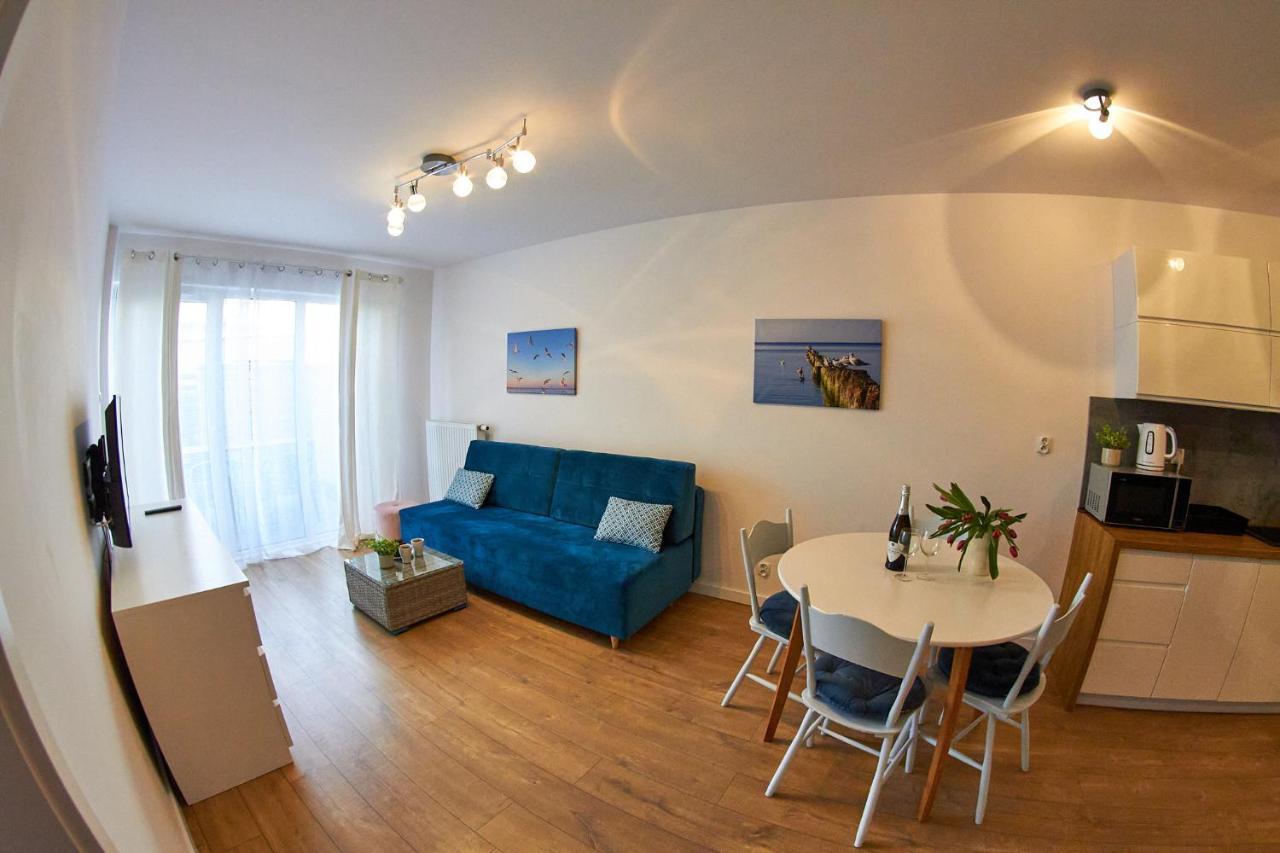 Apartamentyprzymorzu Baltycki Z Miejscem Postojowym I Ogrodkiem Kolobrzeg Dış mekan fotoğraf