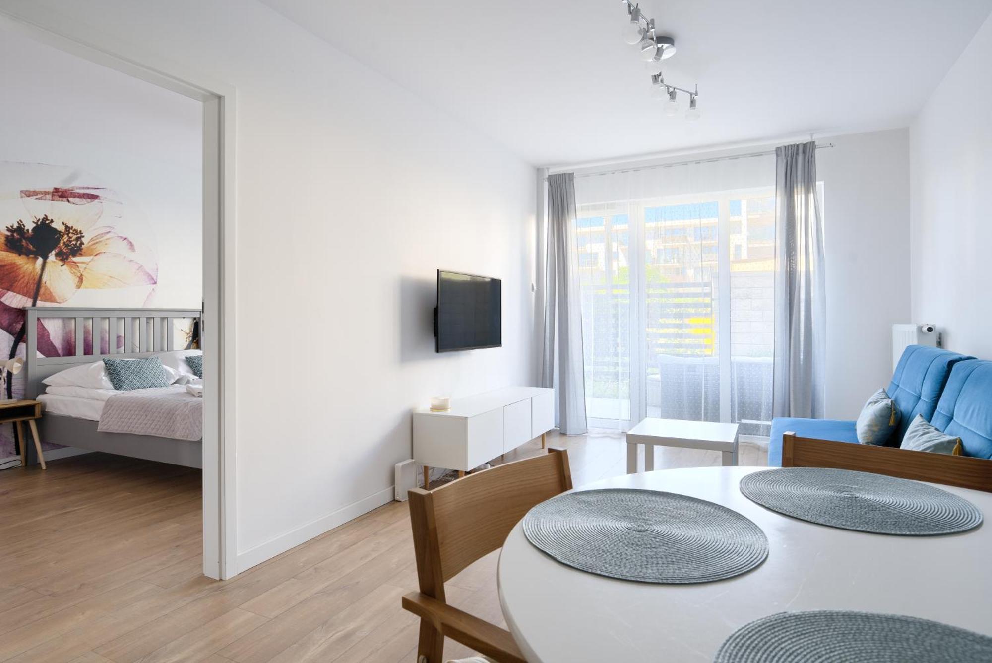 Apartamentyprzymorzu Baltycki Z Miejscem Postojowym I Ogrodkiem Kolobrzeg Dış mekan fotoğraf